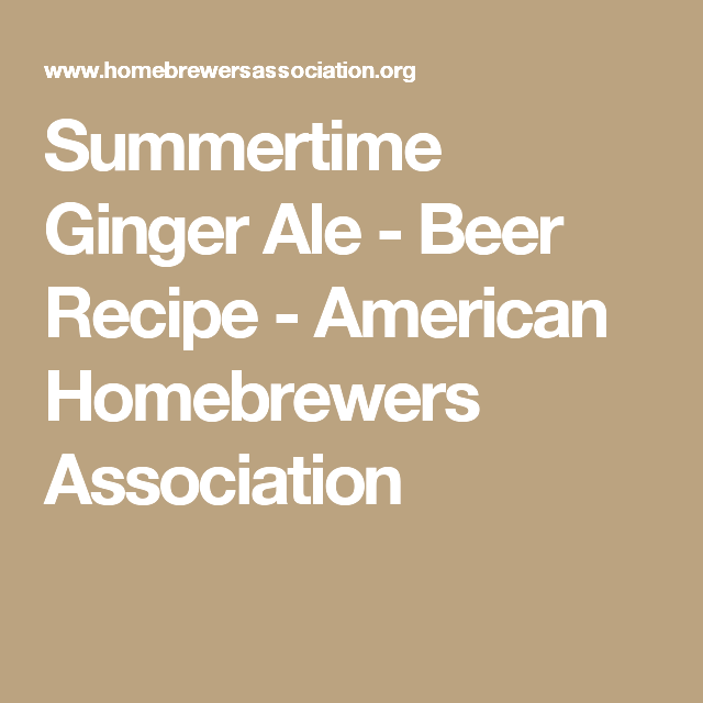 Ale of asgard - beer recipe - american homebrewers association completely and pitch