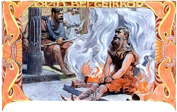 Emil doepler's illustrations of germanic mythology Valkyries    
                                                                                                                                                                                                                                                                                            
   War from the Aesir