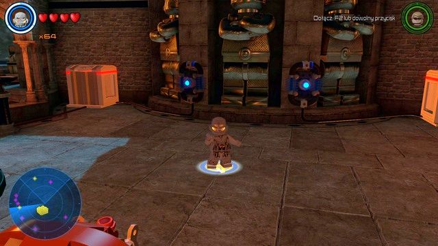 Switch your character to Thor after reaching the tower and charge the two generators shown on the picture - Golden bricks - Asgard - secrets - LEGO Marvels Avengers - Game Guide and Walkthrough