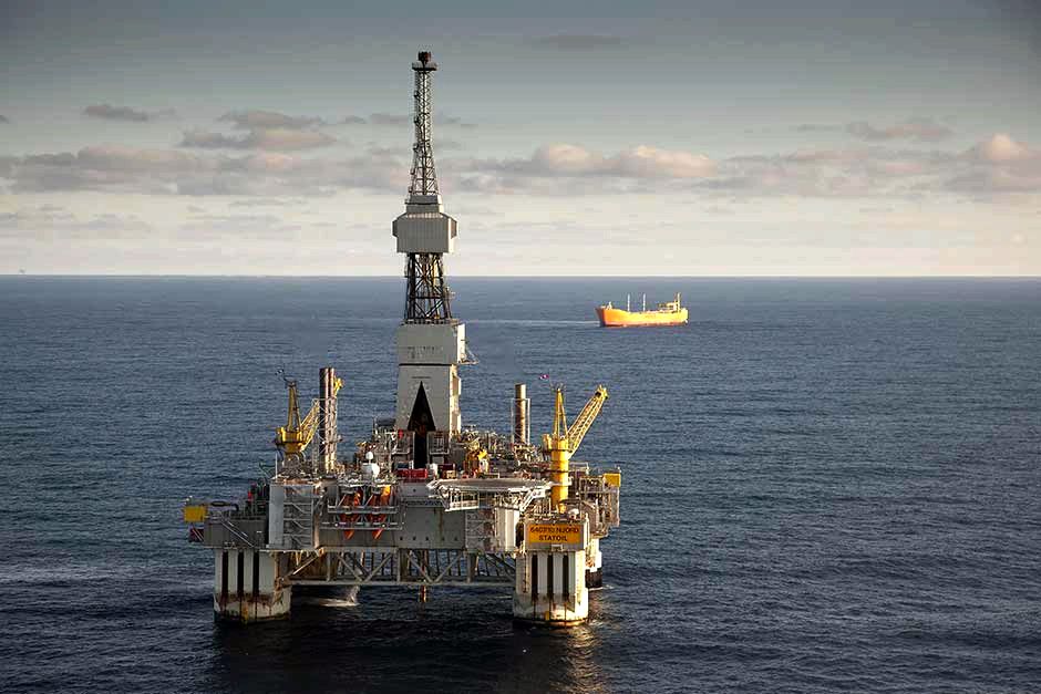 The Njord platform in the Norwegian Sea. Photo: Øyvind Nesvåg