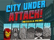The Avengers City Under Attack game