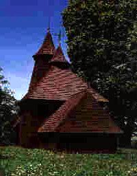 Carpathian wooden church